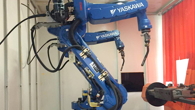 悦川焊接机器人合作案例